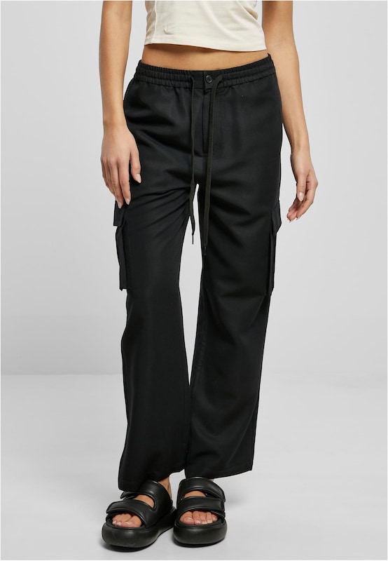 Urban Classics Loosefit Pantaloni Cargo In Nero