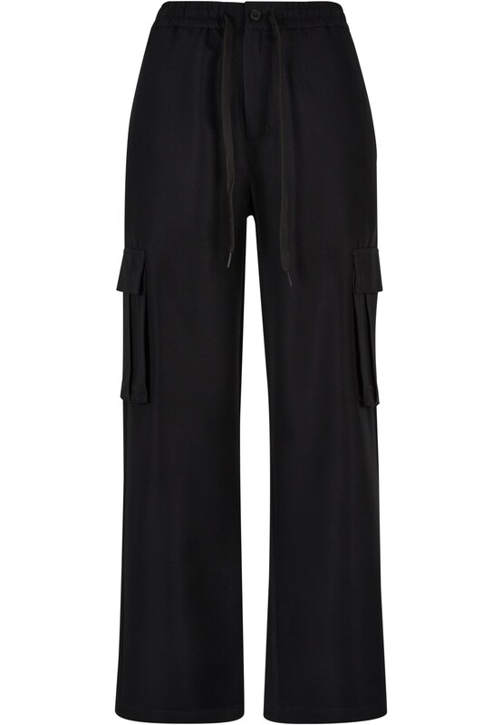 Urban Classics Loosefit Pantaloni cargo in Nero