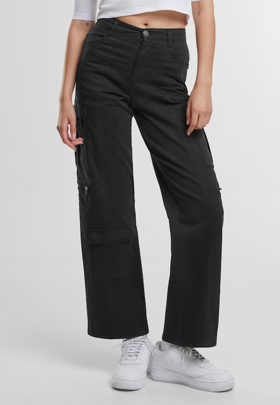 Urban Classics Regular Pantaloni Cargo In Nero