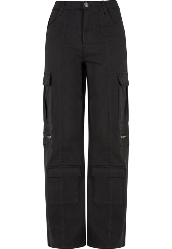 Urban Classics regular Pantaloni cargo in Nero