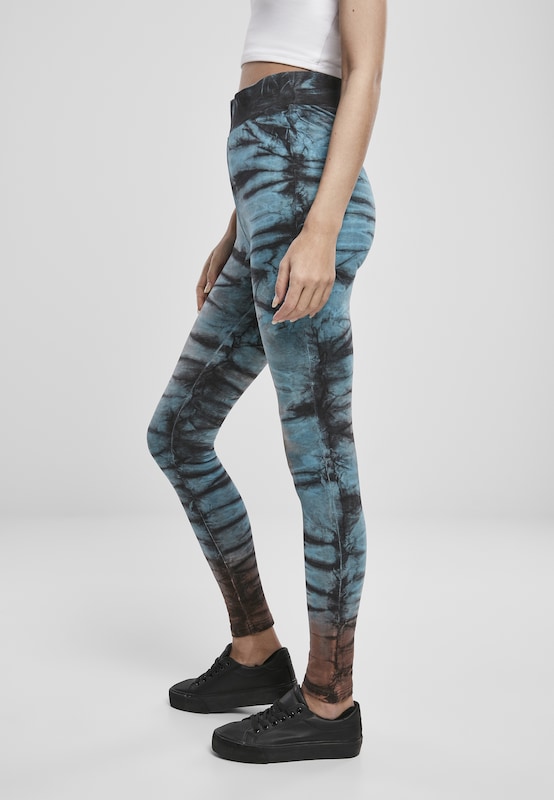 Urban Classics Skinny Leggings In Blu Cielo