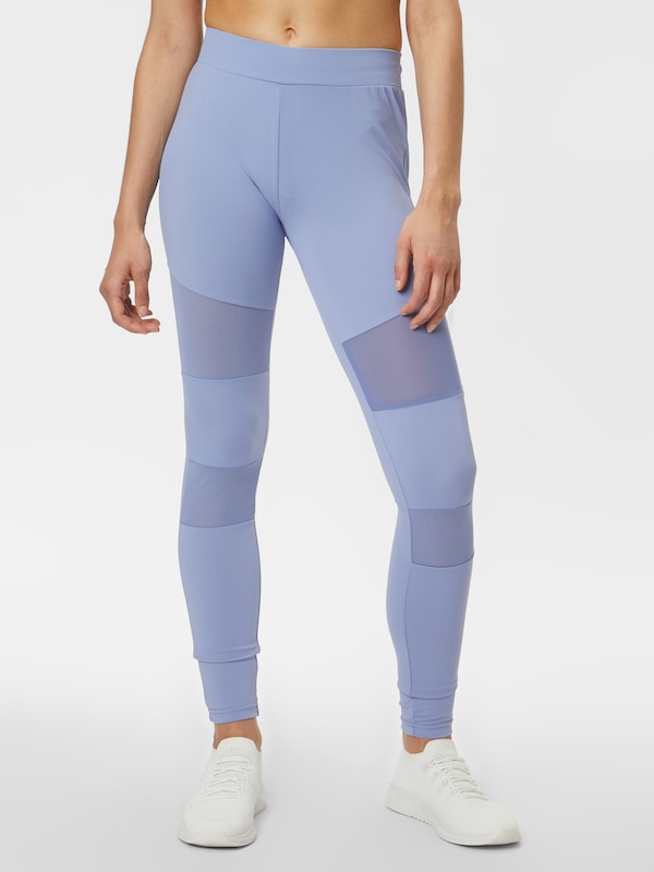 Urban Classics Skinny Leggings In Blu Fumo