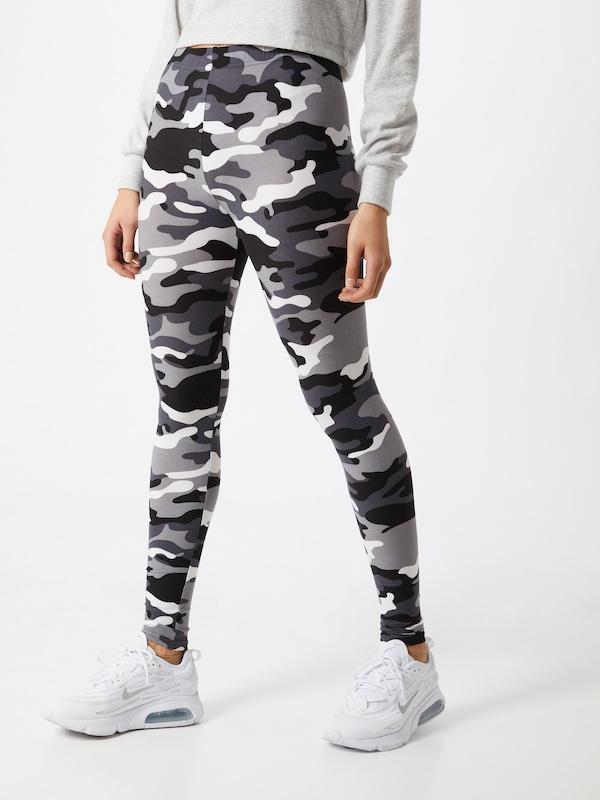 Urban Classics Skinny Leggings In Grigio
