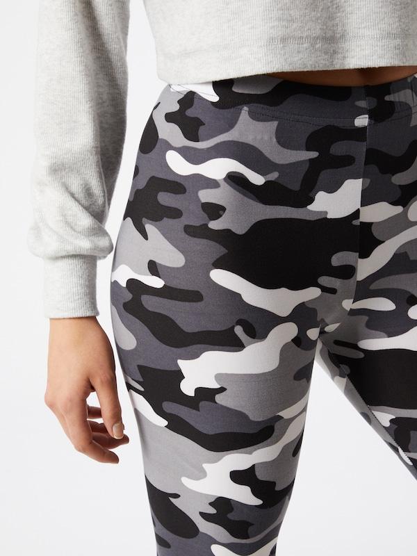 Urban Classics Skinny Leggings In Grigio