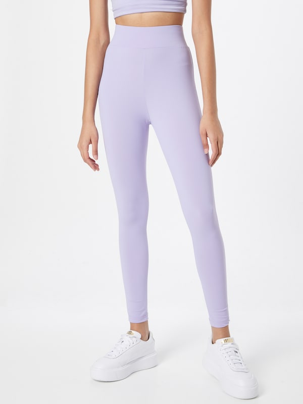 Urban Classics Skinny Leggings In Lavanda