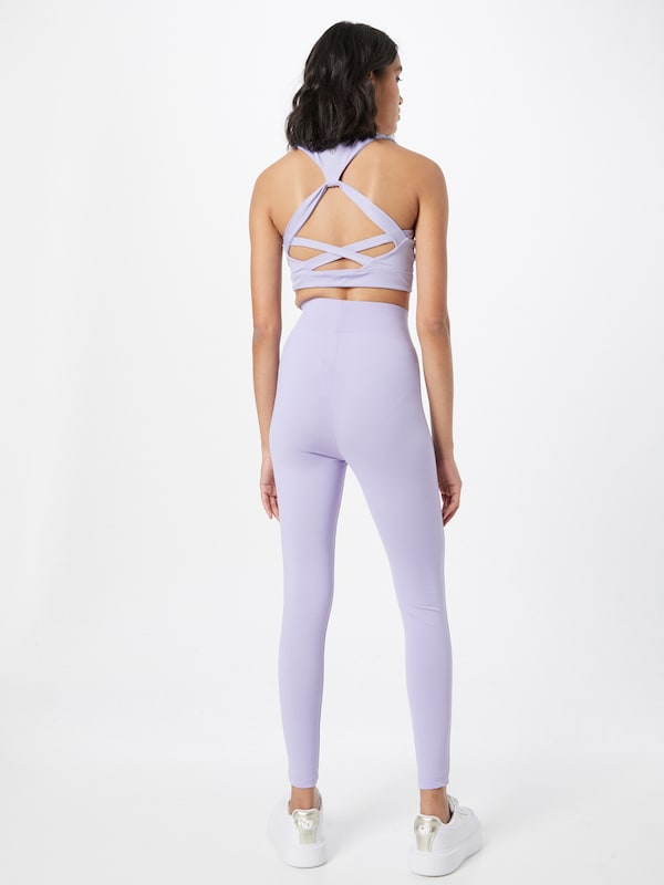Urban Classics Skinny Leggings In Lavanda