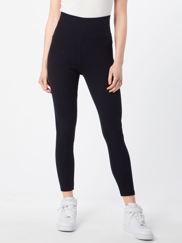 Urban Classics Skinny Leggings In Nero