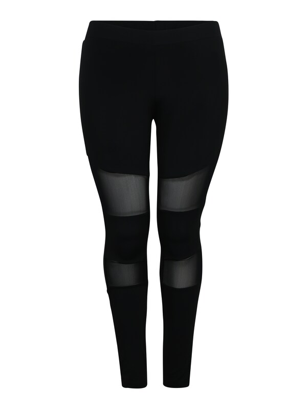 Urban Classics Skinny Leggings in Nero