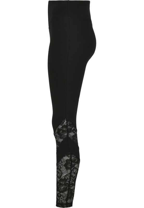 Urban Classics Skinny Leggings In Nero