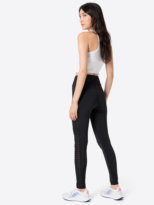 Urban Classics Skinny Leggings In Nero