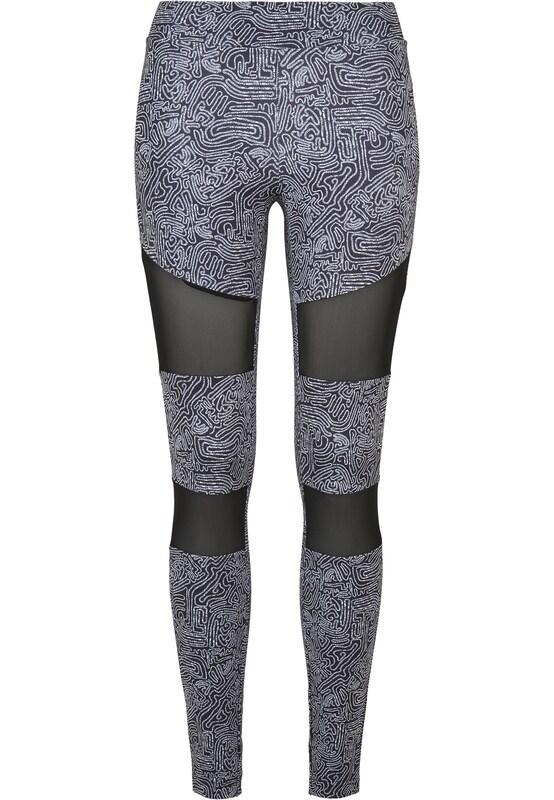 Urban Classics Skinny Leggings In Nero