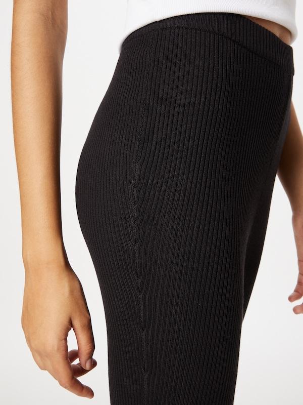 Urban Classics Skinny Leggings In Nero