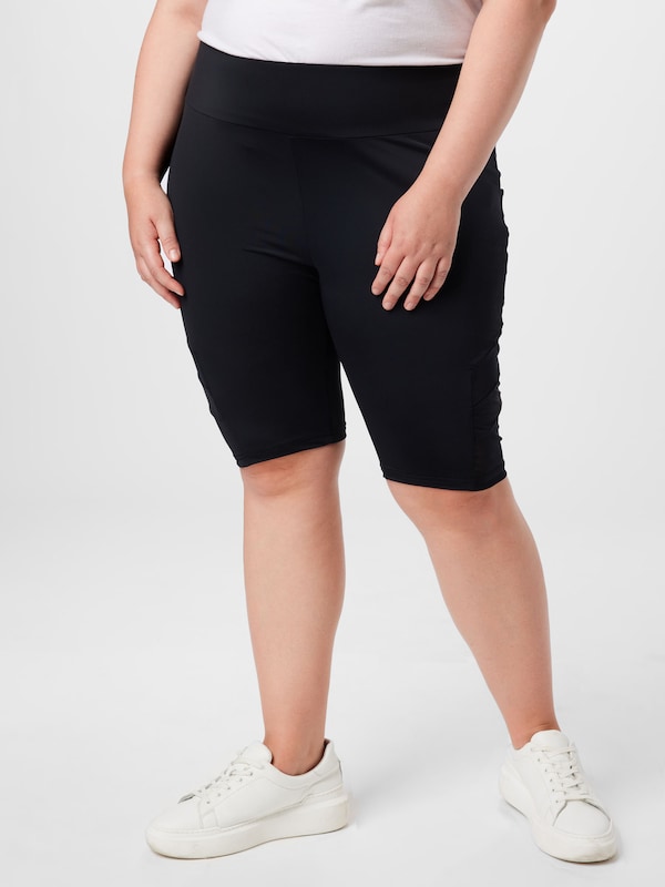 Urban Classics Skinny Leggings In Nero