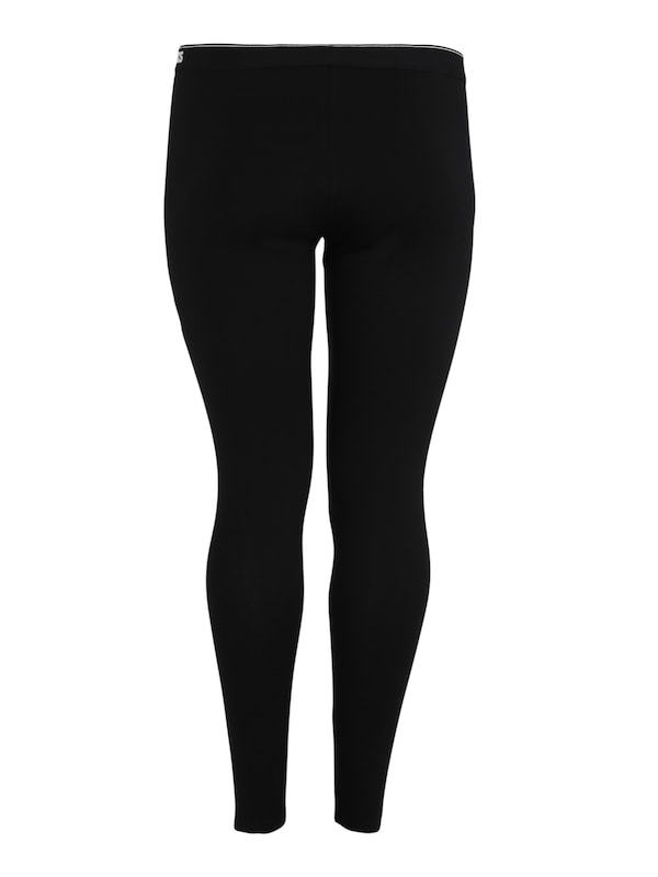 Urban Classics Skinny Leggings In Nero