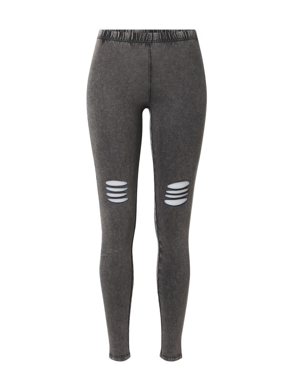 Urban Classics Skinny Leggings in Nero Sfumato