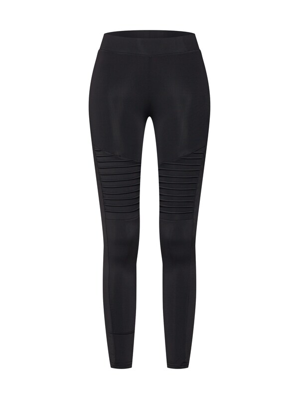Urban Classics Skinny Leggings in Nero