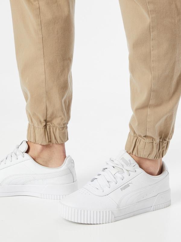 Urban Classics Tapered Pantaloni Cargo In Beige