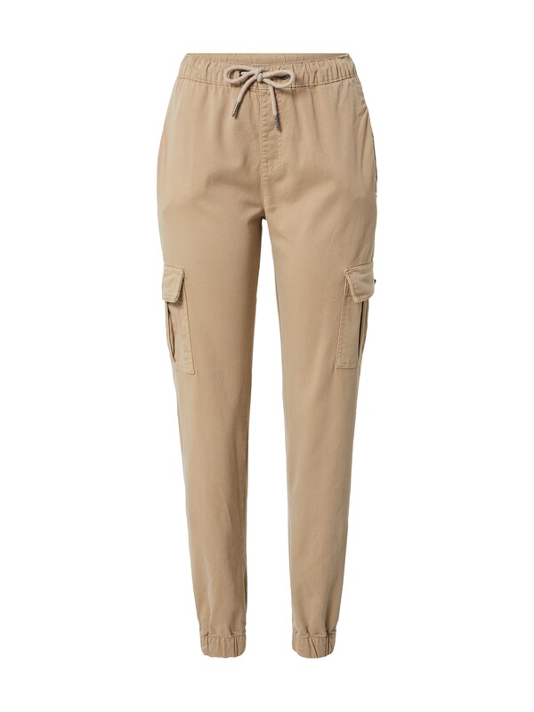 Urban Classics Tapered Pantaloni Cargo In Beige