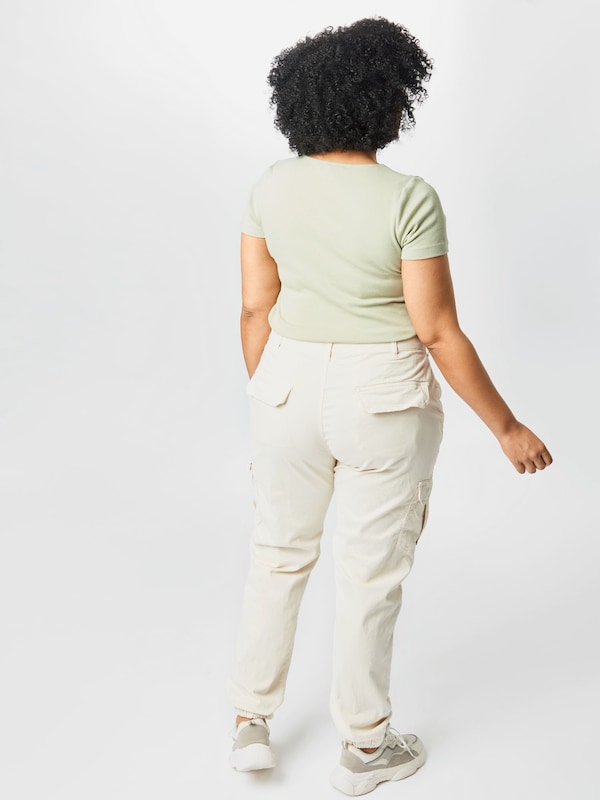 Urban Classics Tapered Pantaloni Cargo In Bianco