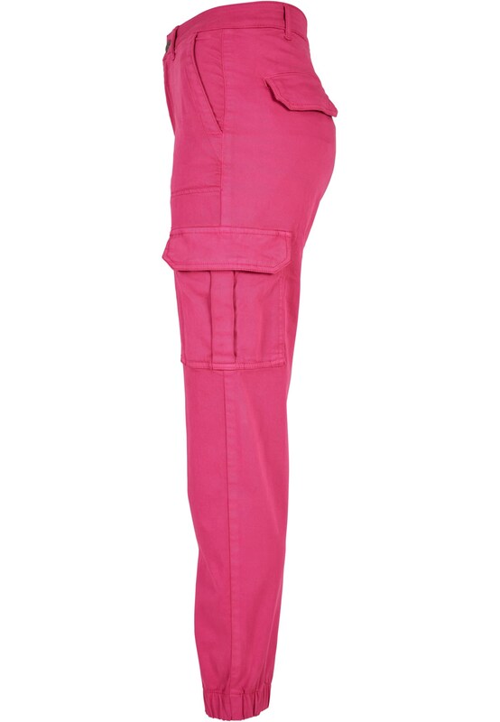 Urban Classics Tapered Pantaloni Cargo In Fucsia