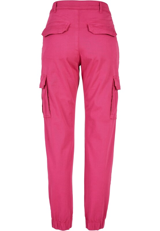 Urban Classics Tapered Pantaloni Cargo In Fucsia