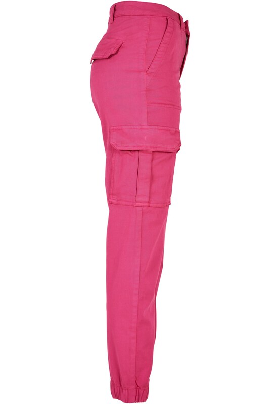 Urban Classics Tapered Pantaloni Cargo In Fucsia