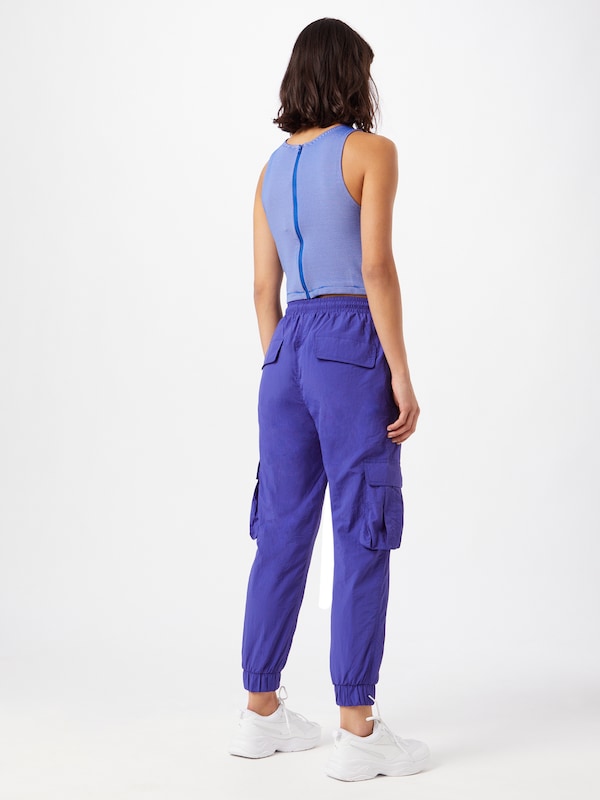 Urban Classics Tapered Pantaloni Cargo In Lilla Scuro