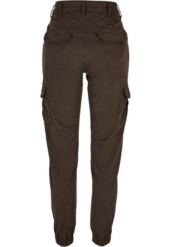 Urban Classics Tapered Pantaloni Cargo In Marrone Scuro
