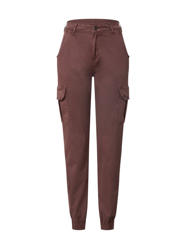 Urban Classics Tapered Pantaloni Cargo In Rosso Ciliegia