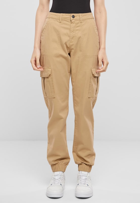 Urban Classics Tapered Pantaloni Cargo In Sabbia