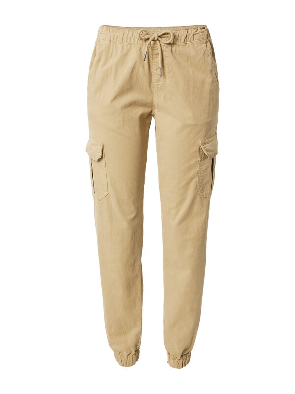 Urban Classics Tapered Pantaloni cargo in Sabbia