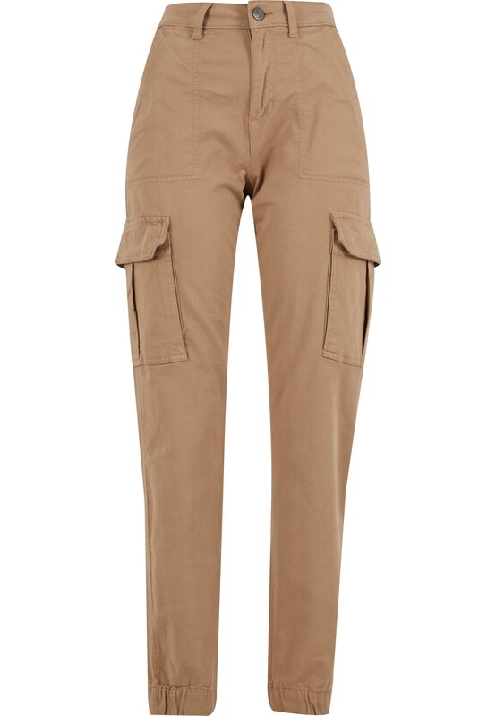 Urban Classics Tapered Pantaloni cargo in Sabbia