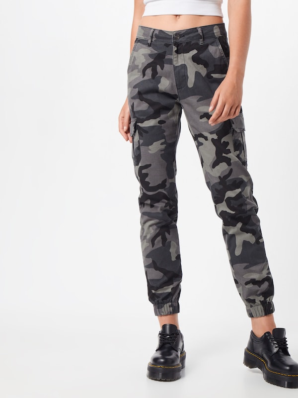 Urban Classics Tapered Pantaloni Cargo In Talpa Grigio Scuro
