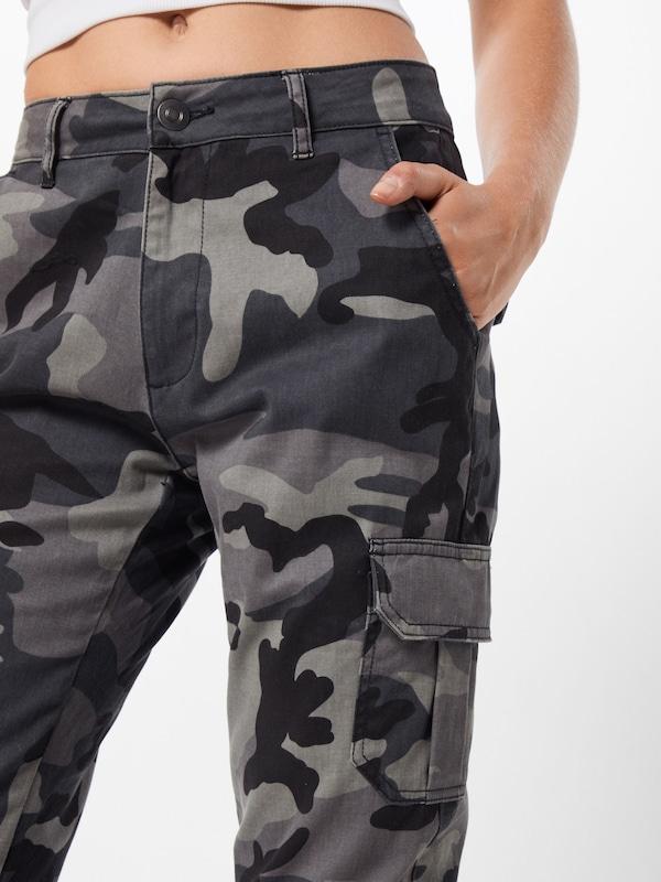 Urban Classics Tapered Pantaloni Cargo In Talpa Grigio Scuro