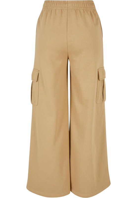 Urban Classics Wide Leg Pantaloni Cargo In Beige