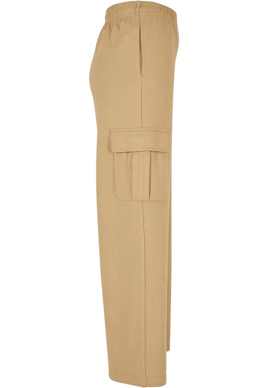 Urban Classics Wide Leg Pantaloni Cargo In Beige