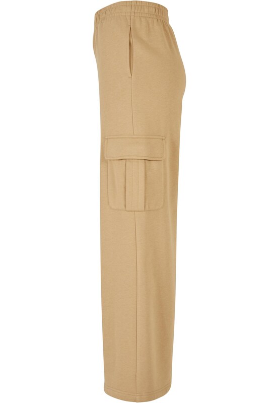 Urban Classics Wide Leg Pantaloni Cargo In Beige