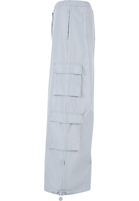 Urban Classics Wide Leg Pantaloni Cargo In Grigio Argento
