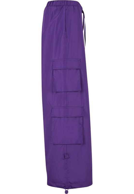 Urban Classics Wide Leg Pantaloni Cargo In Lilla