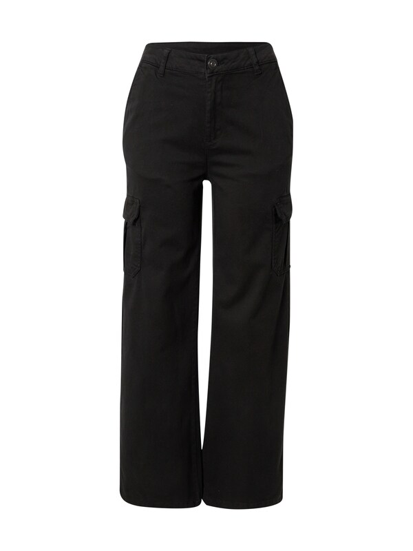 Urban Classics Wide leg Pantaloni cargo in Nero
