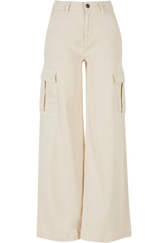 Urban Classics Wide Leg Pantaloni Cargo In Sabbia