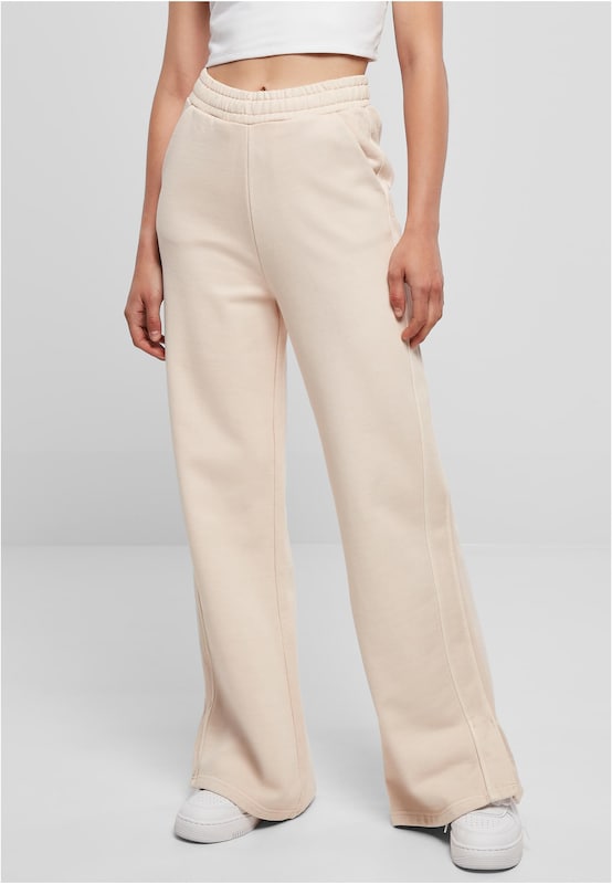 Urban Classics Wide Leg Pantaloni In Rosa