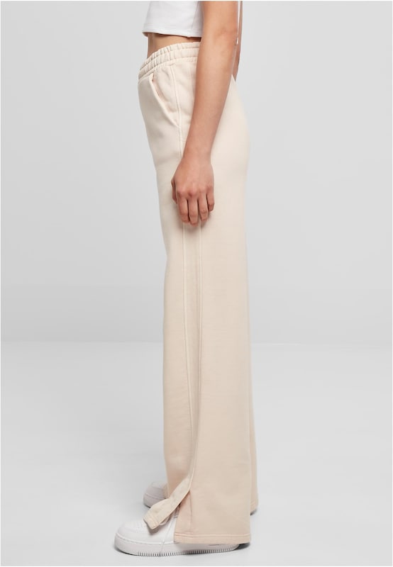 Urban Classics Wide Leg Pantaloni In Rosa