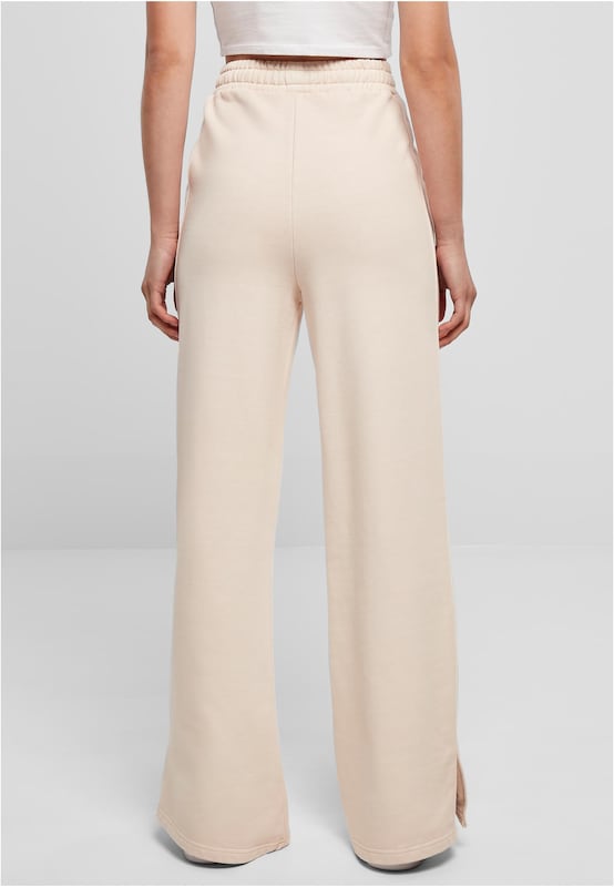 Urban Classics Wide Leg Pantaloni In Rosa