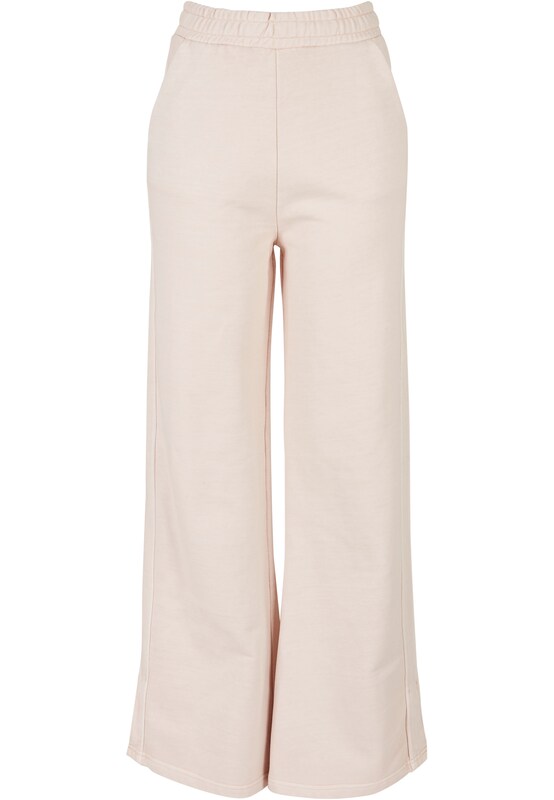 Urban Classics Wide leg Pantaloni in Rosa