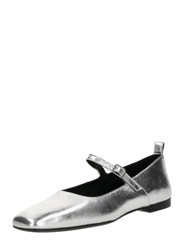 VAGABOND SHOEMAKERS Ballerina con cinturino 'DELIA' in Argento