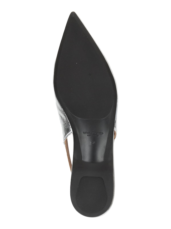 VAGABOND SHOEMAKERS Ballerina Con Cinturino 'HERMINE' In Argento