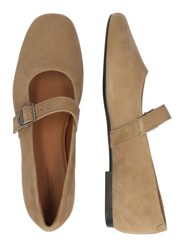 VAGABOND SHOEMAKERS Ballerina Con Cinturino 'JOLIN' In Marrone Chiaro