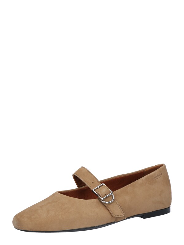 VAGABOND SHOEMAKERS Ballerina con cinturino 'JOLIN' in Marrone Chiaro