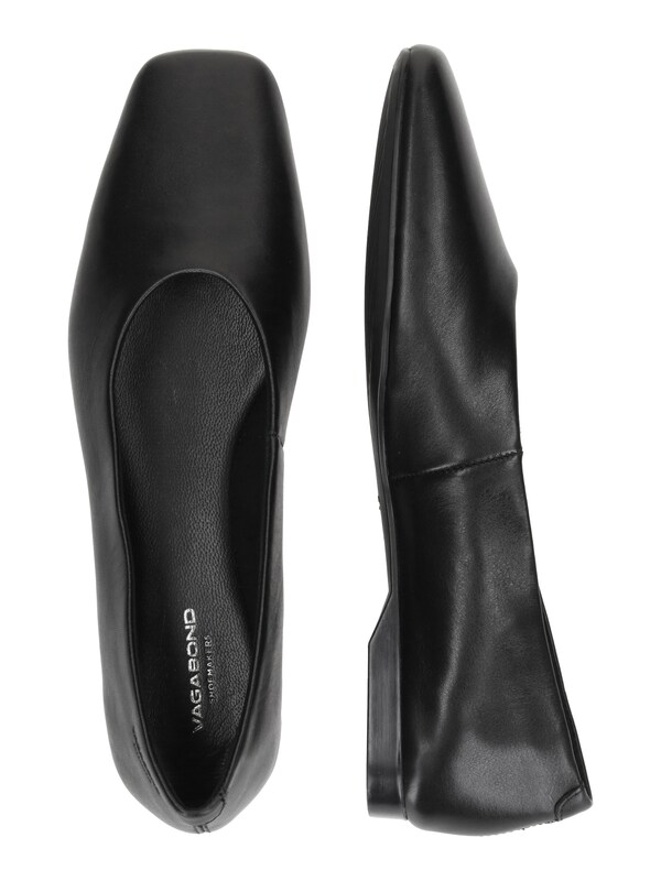 VAGABOND SHOEMAKERS Ballerina 'DELIA' In Nero